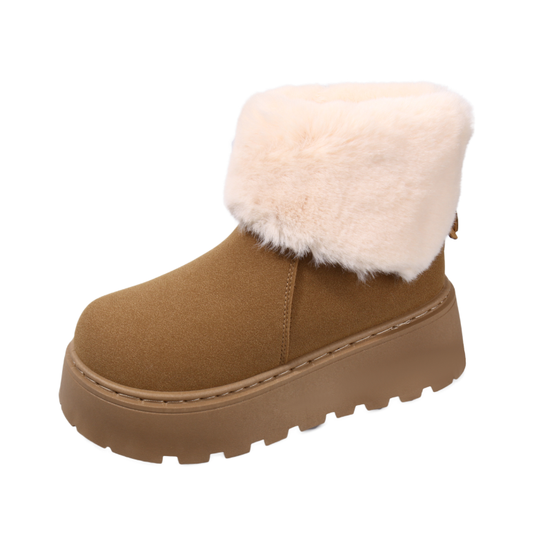 Espadrille Slip On - Botas de Nieve para Mujer, Invierno