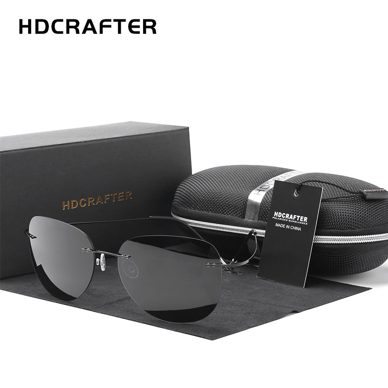 Sunglasses Aviator Polarized - HDCRAFTER Gafas de sol polarizadas de
