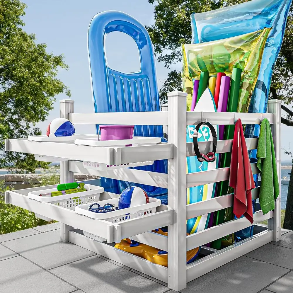 Contenedor de Almacenamiento p - Beach Towel Large reseña y precio
