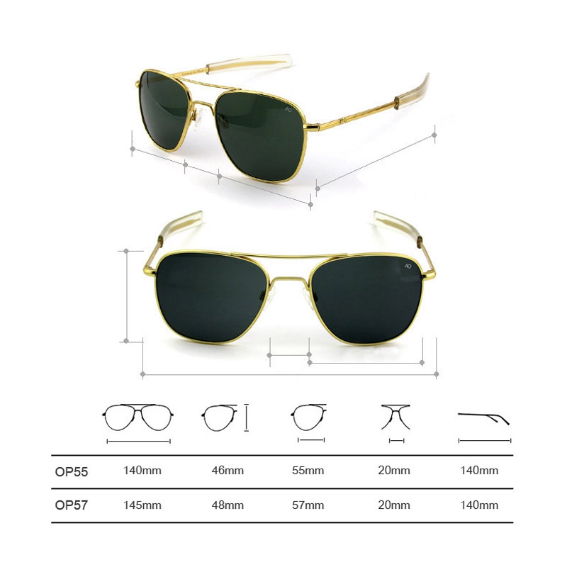 AO gafas de sol lentes polariz - Sunglasses Aviator Polarized reseña y precio