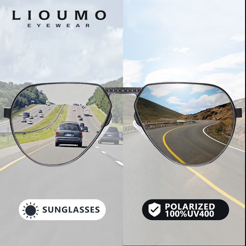 LIOUMO, gafas de sol con montu - Sunglasses Aviator Polarized reseña y precio